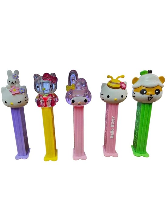 pez Other - Lot of 5 Hello Kitty PEZ Dispensers Sanrio My Melody Bunny Bee Kitty Bear...